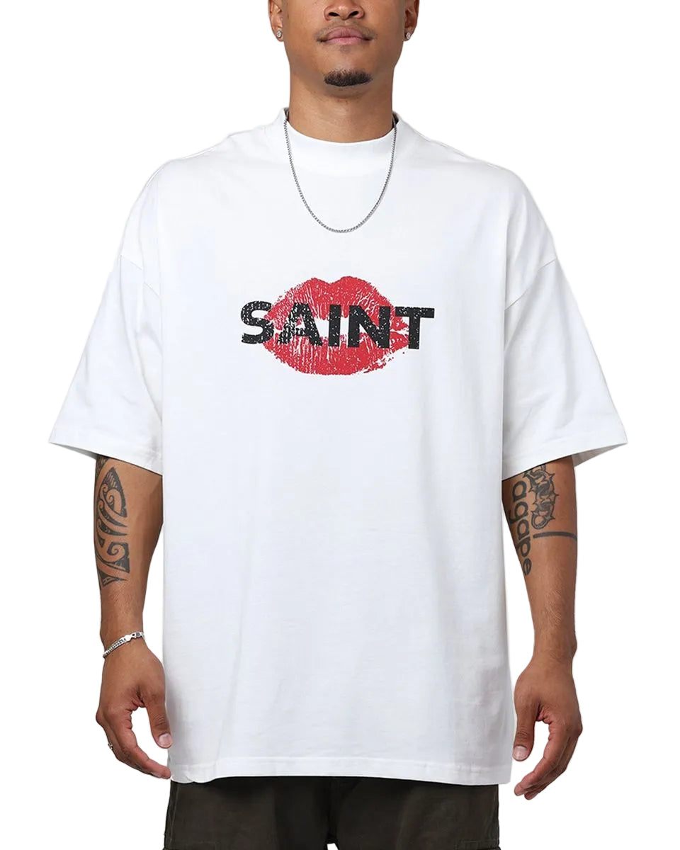Saint Morta Love Helpline Tee White