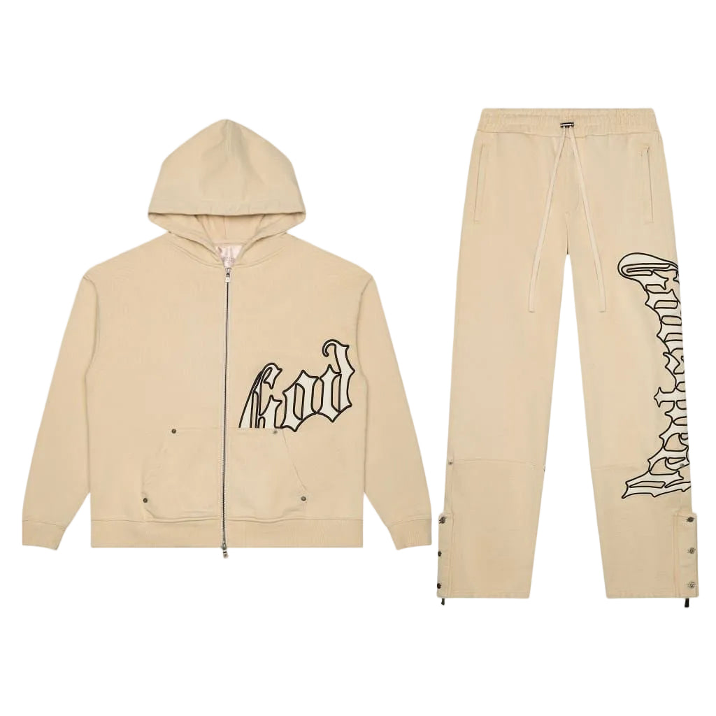 Godspeed OG Logo Sweatsuit Creme Bone