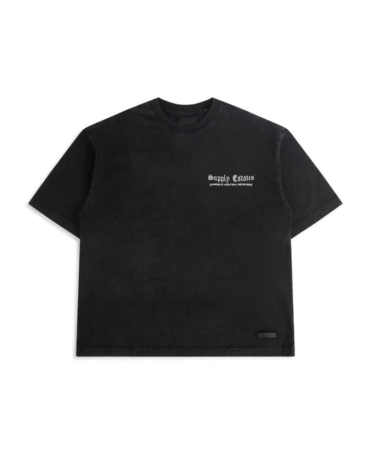 SUPPLY Estate Tee Black