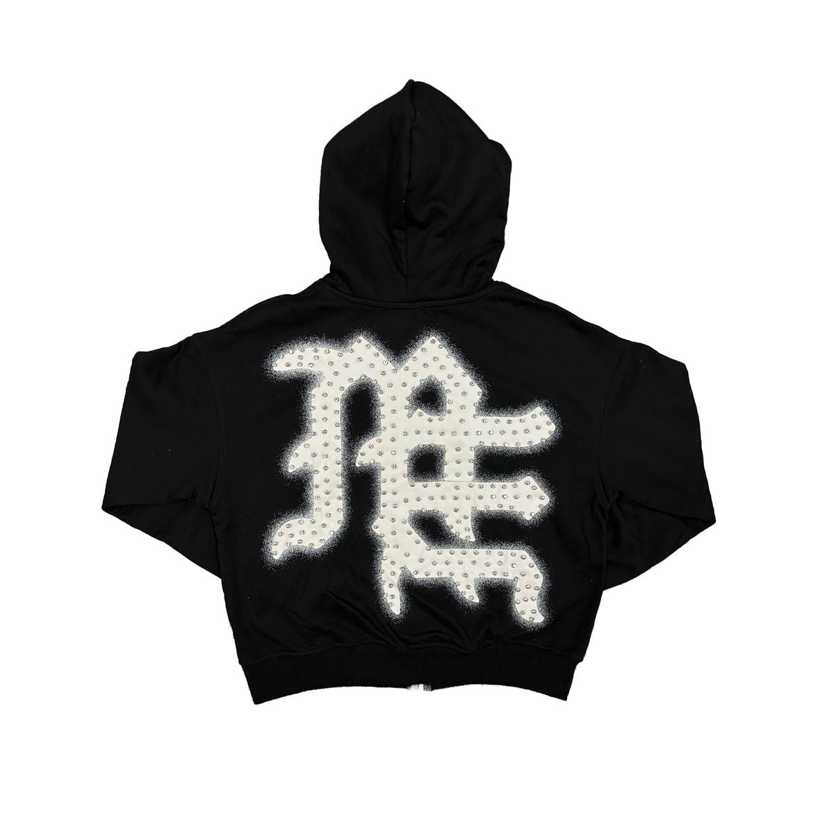 Mixed Emotion Black Emotions Never Die Zip Up Hoodie