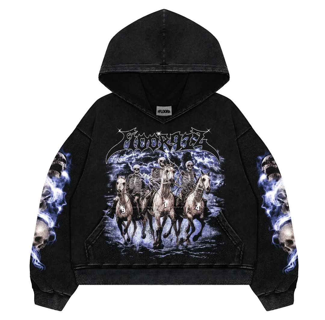 FLOOR914 Skeleton Army Hoodie