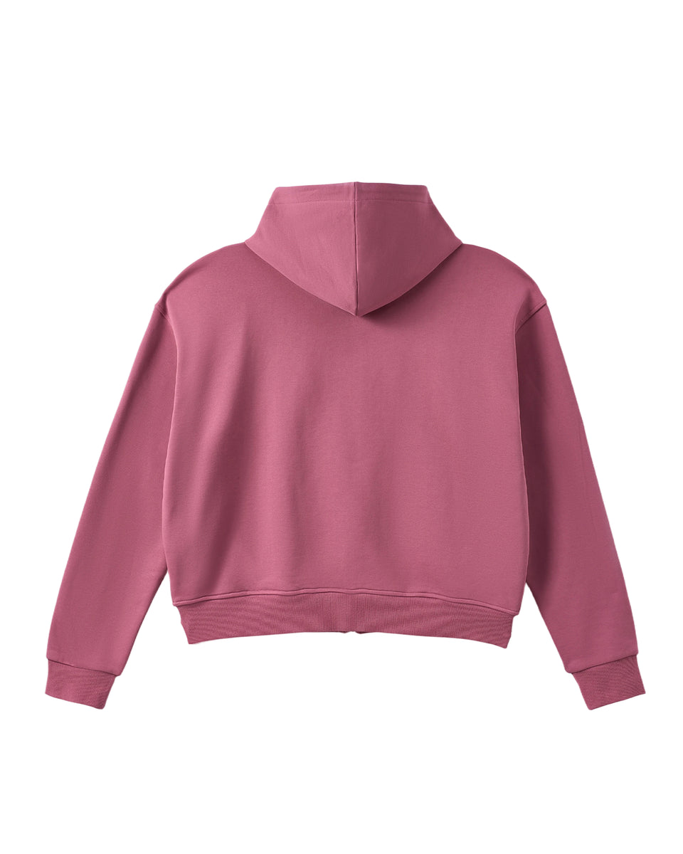 AZVA Crystal Cactus Hoodie Raspberry