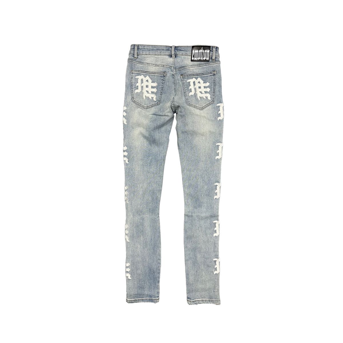 Mixed Emotion Sea Monogram Jeans