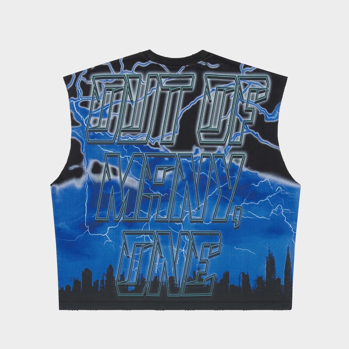 Godspeed Voltage Sleeveless Tee Blue
