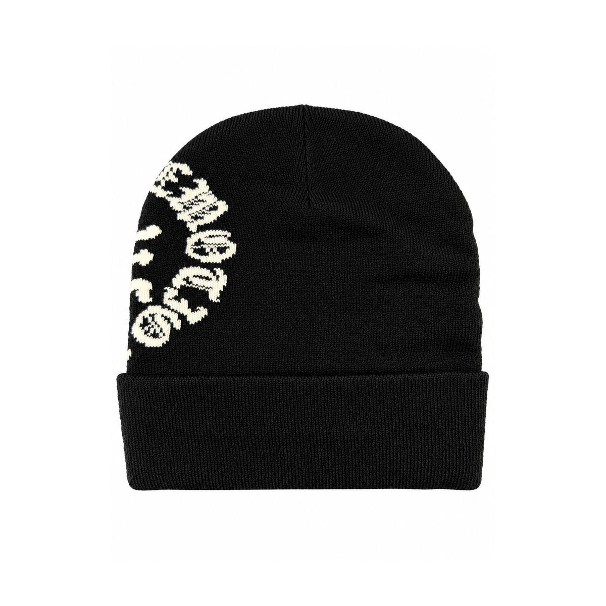 Mixed Emotion Black Logo Beanie