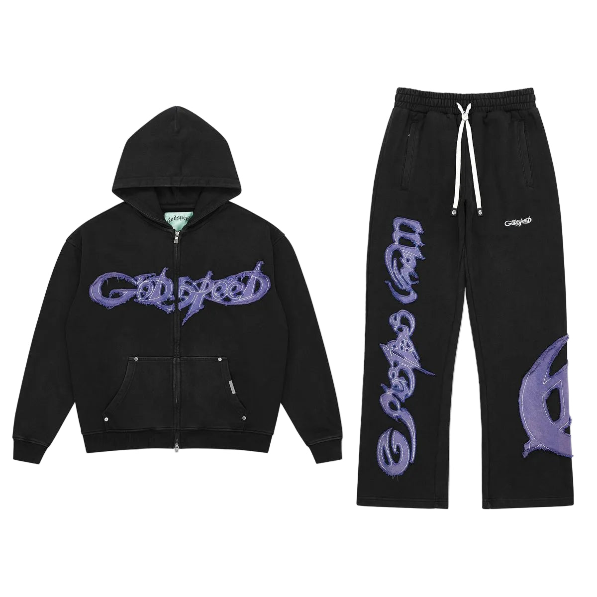 Godspeed Raw Import Sweatsuit Black Blue