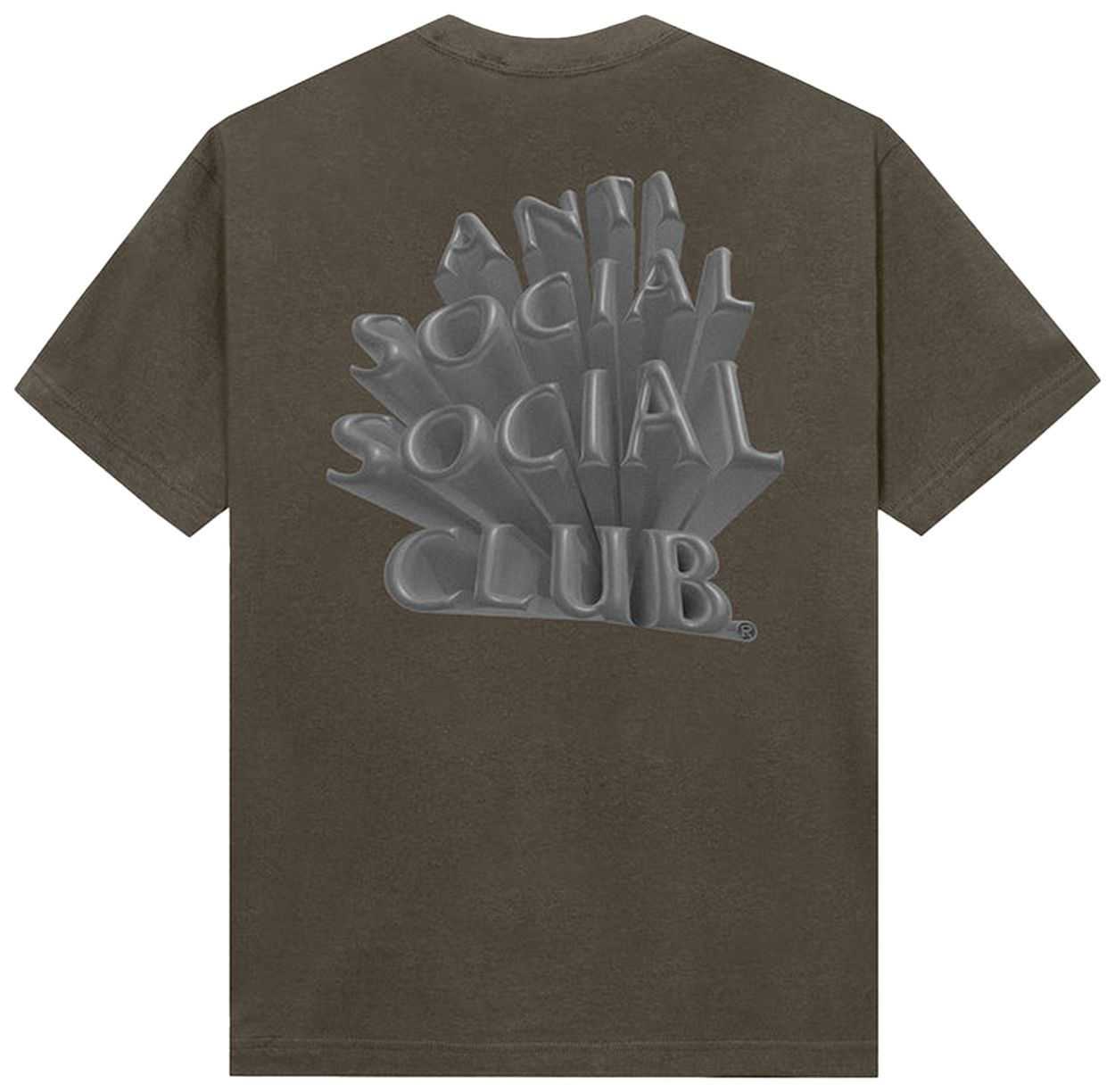Anti Social Social Club Spatial Tee Dusty Pink
