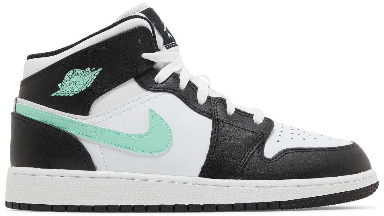 Jordan 1 Mid Green Glow (GS)