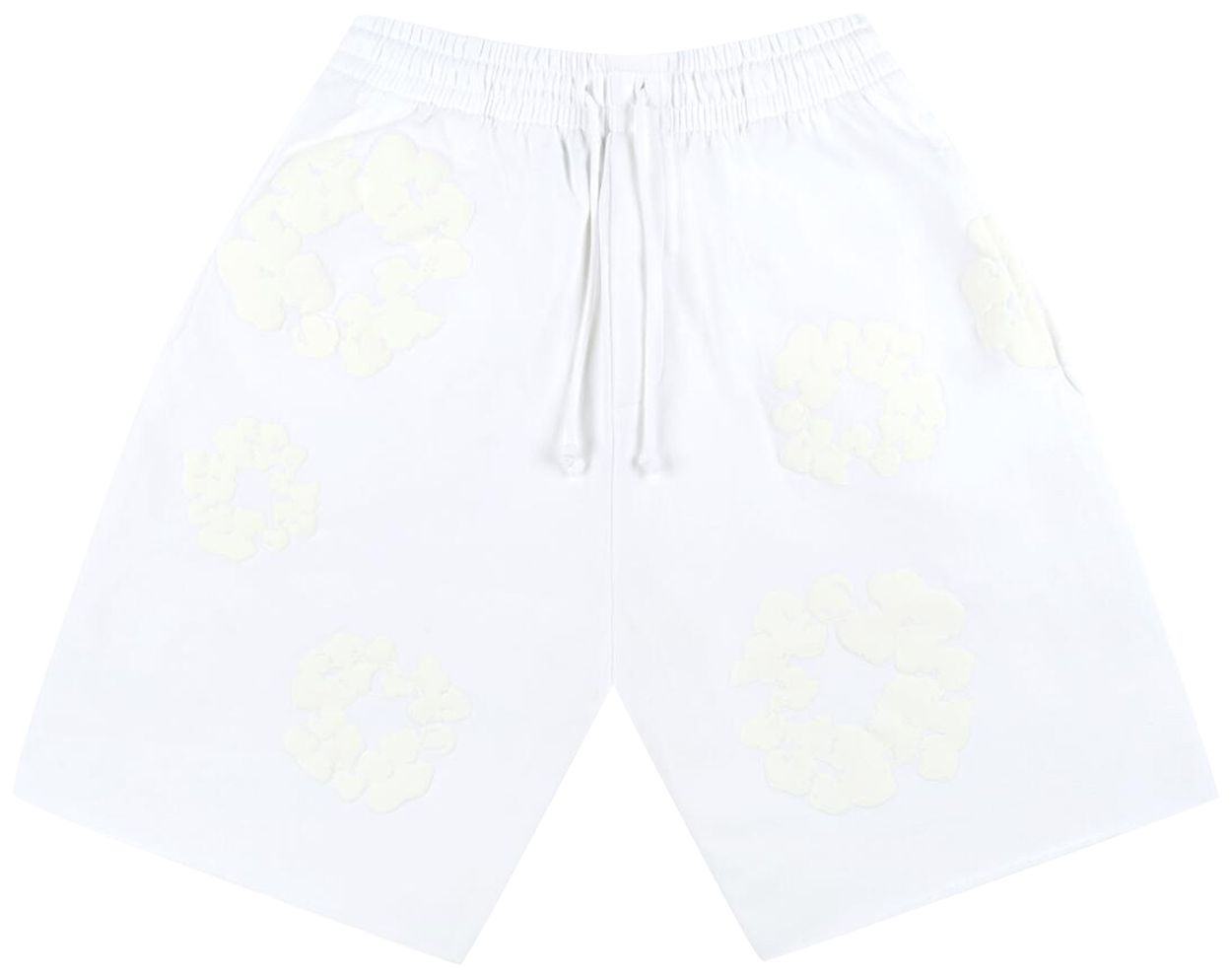 Denim Tears Mono Cotton Wreath Shorts White