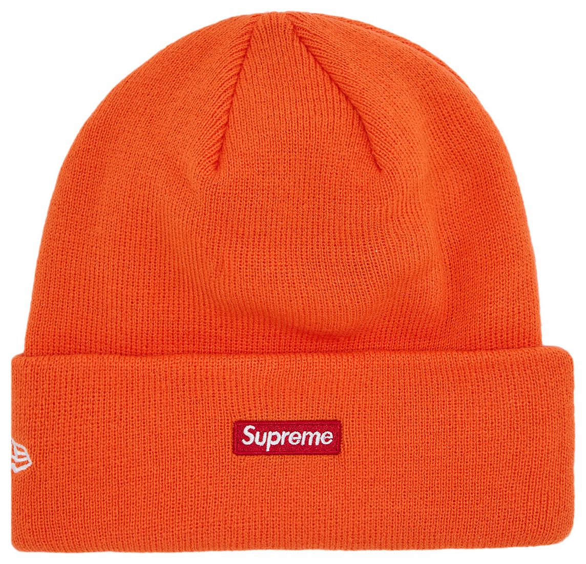 Supreme New Era S Logo Beanie Orange