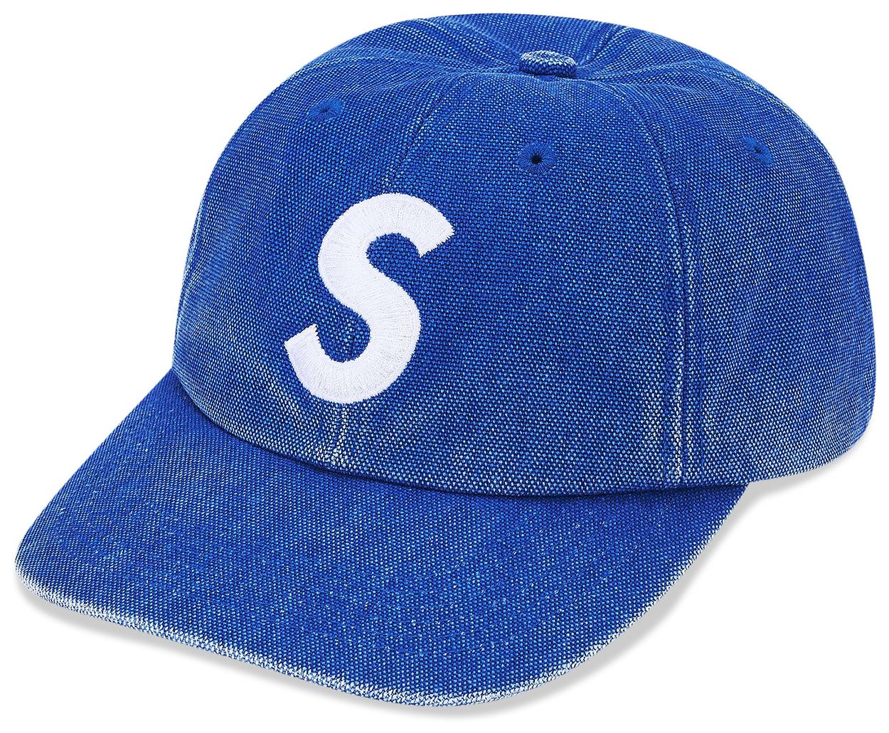 Supreme Canvas S Logo Hat Royal