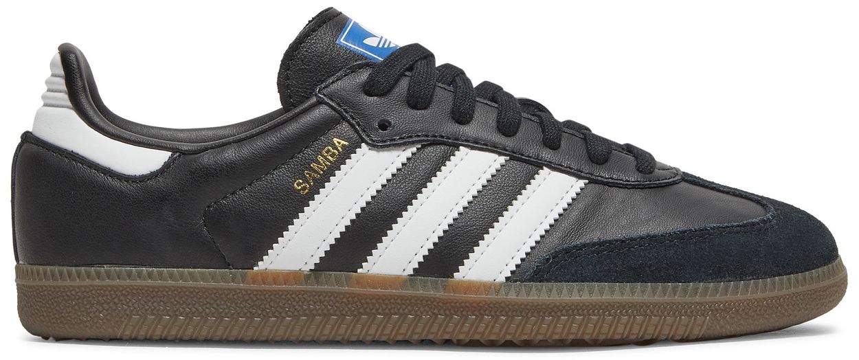 adidas Samba OG Black White Gum – Effortless Soles