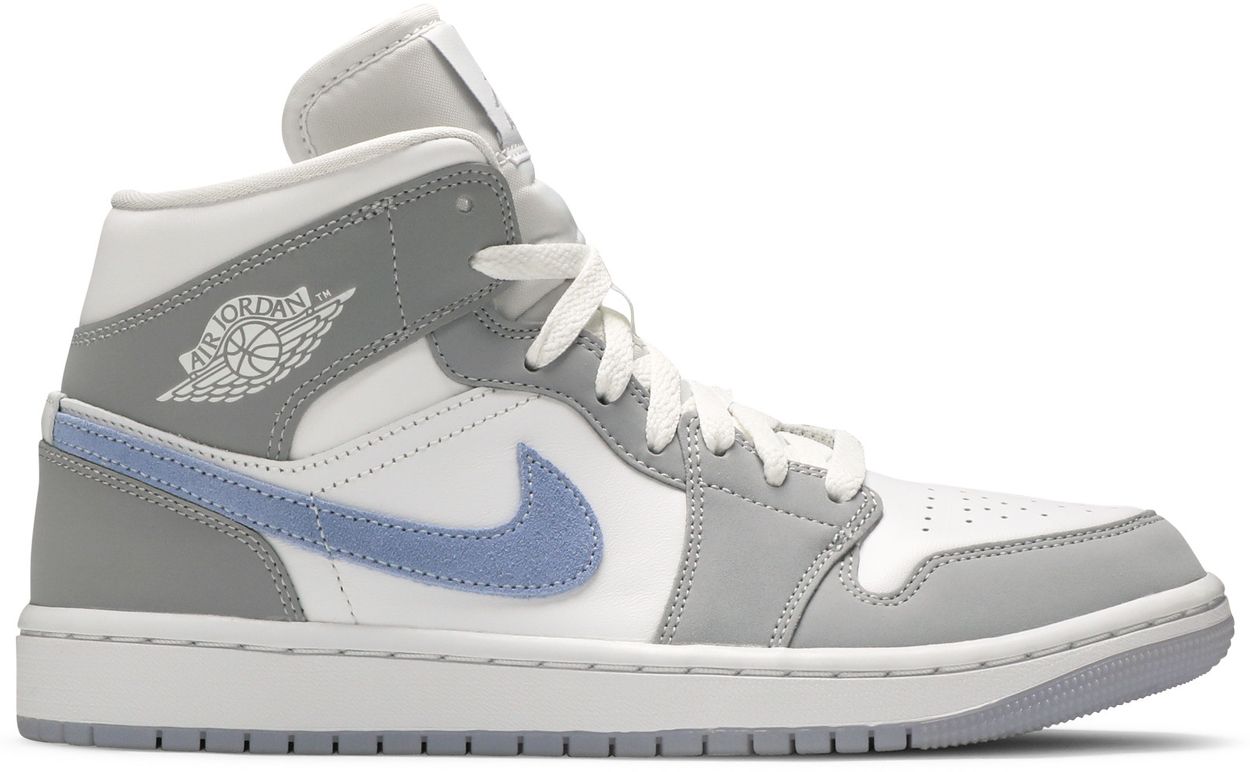 Jordan 1 Mid Wolf Grey Aluminum (W)