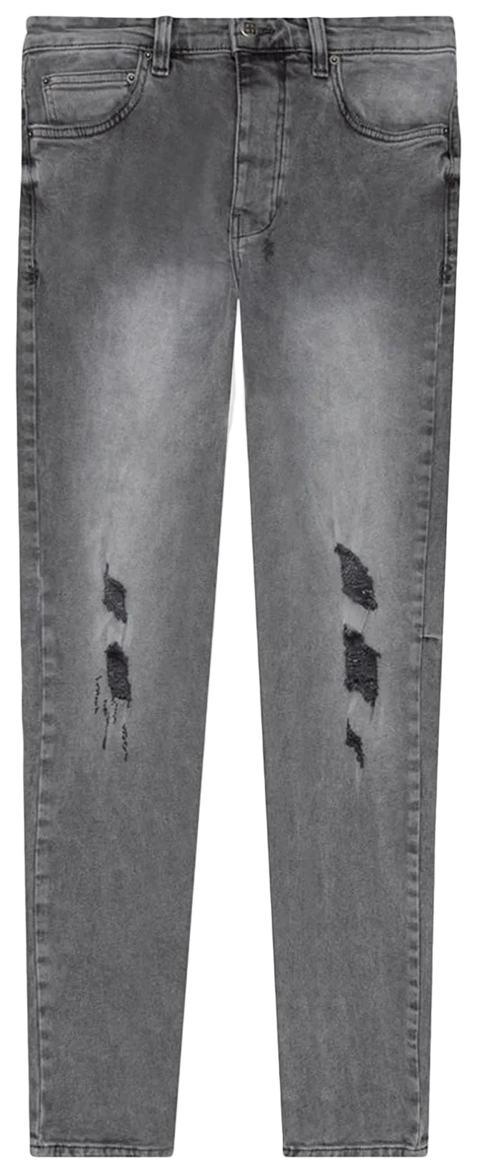 Ksubi Chitch Prodigy Trashed Grey Skinny Jeans