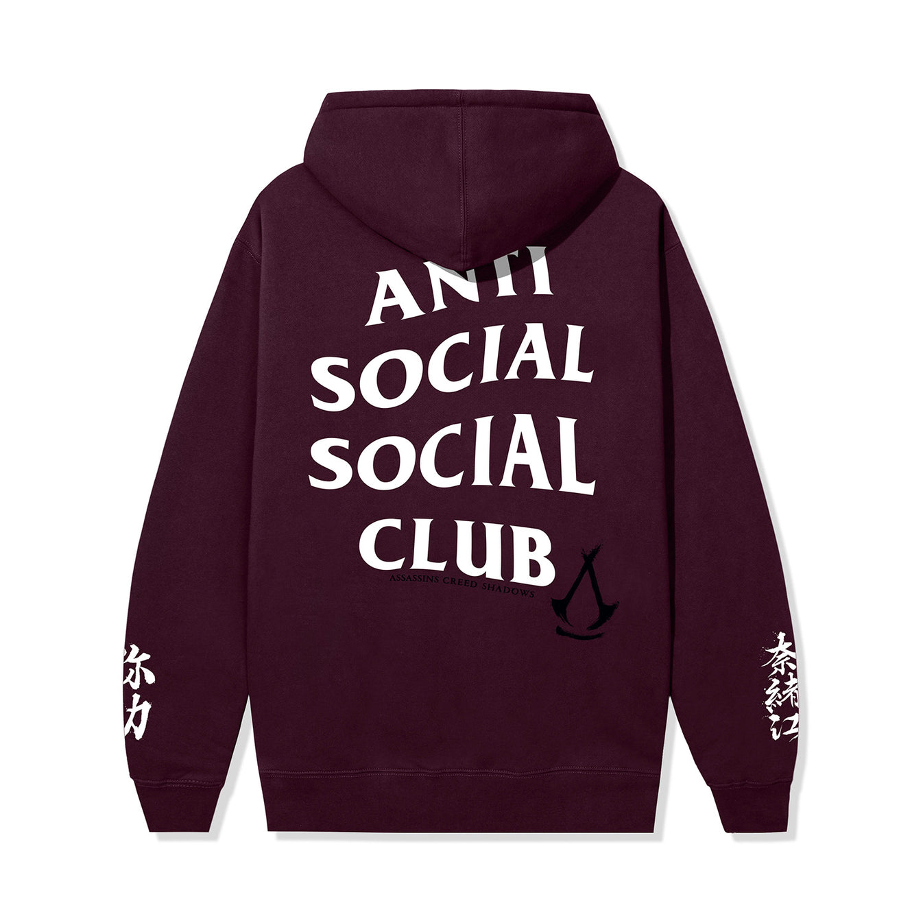 Anti Social Social Club Assassin's Creed Hoodie Maroon