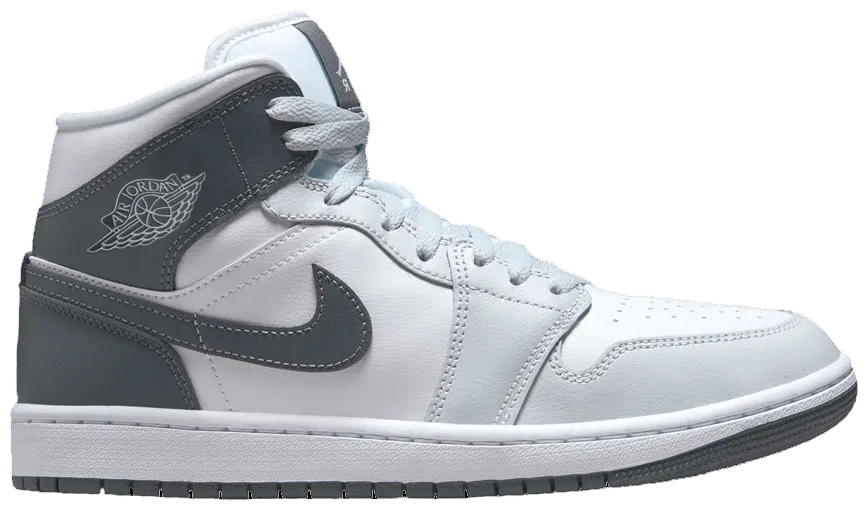 Jordan 1 Mid White Smoke Grey (W)