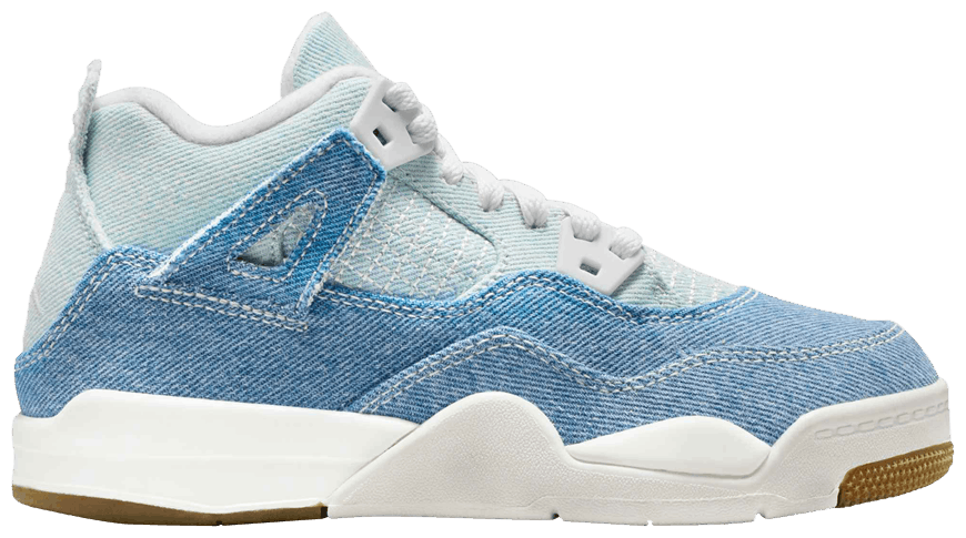 Jordan 4 Retro TEX Denim Worn Blue (PS)
