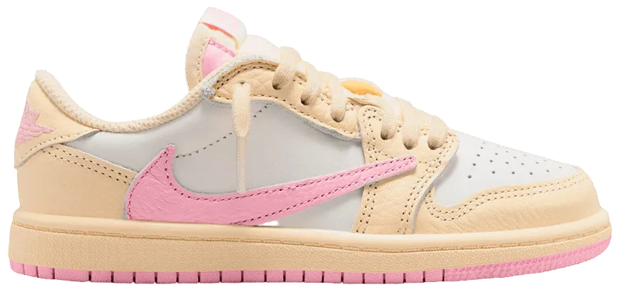 Jordan 1 Retro Low OG SP Travis Scott Shy Pink (PS)