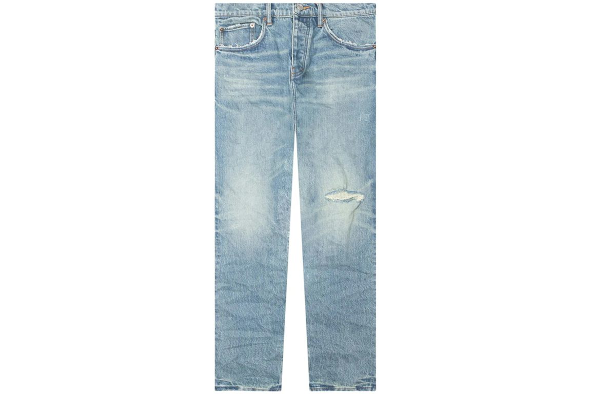 Purple Brand Vintage Aged Indigo Blowout Jeans