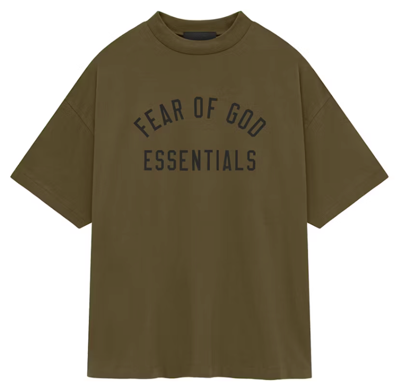 Fear of God Essentials Jersey Tee Olive