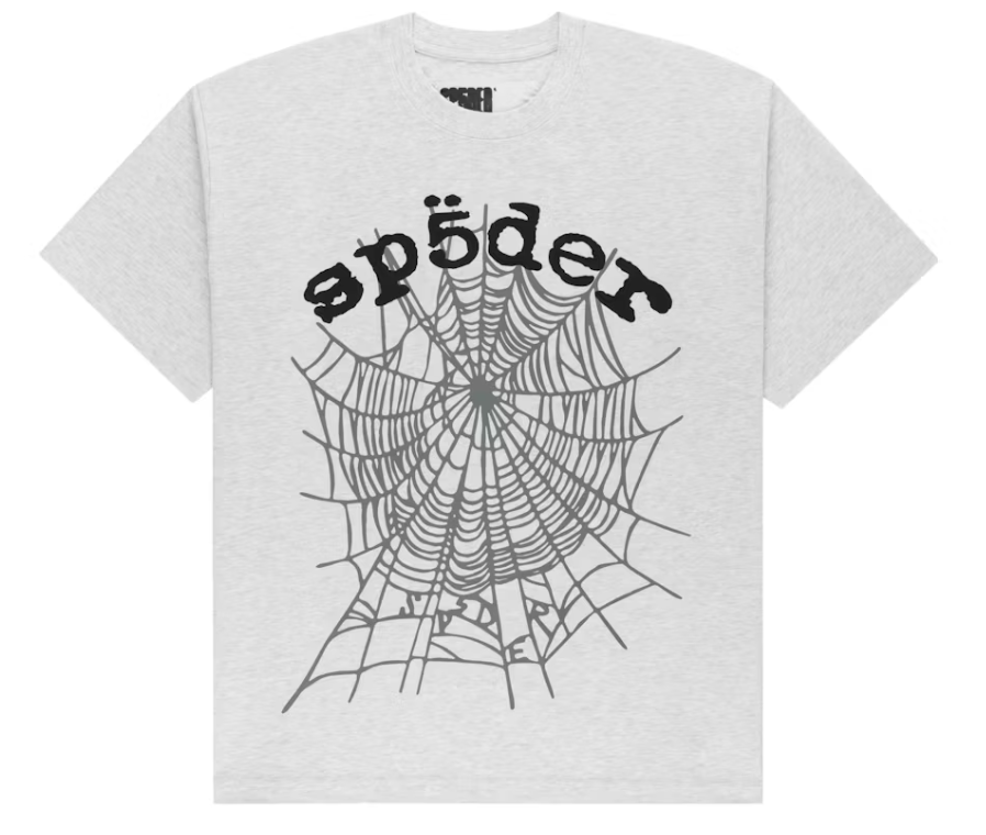 Sp5der OG Web V2 Tee Heather Grey