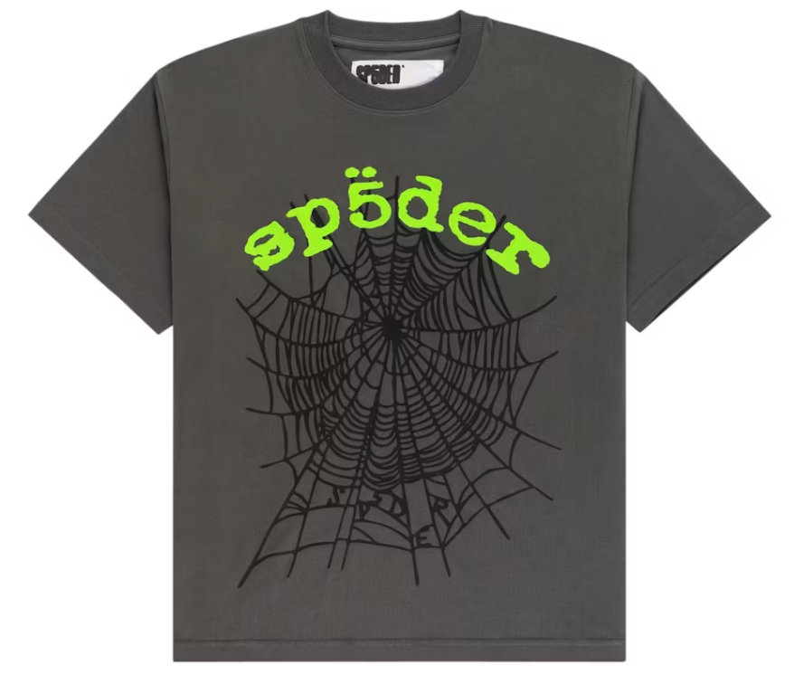 Sp5der OG Web V2 Tee Slate Grey
