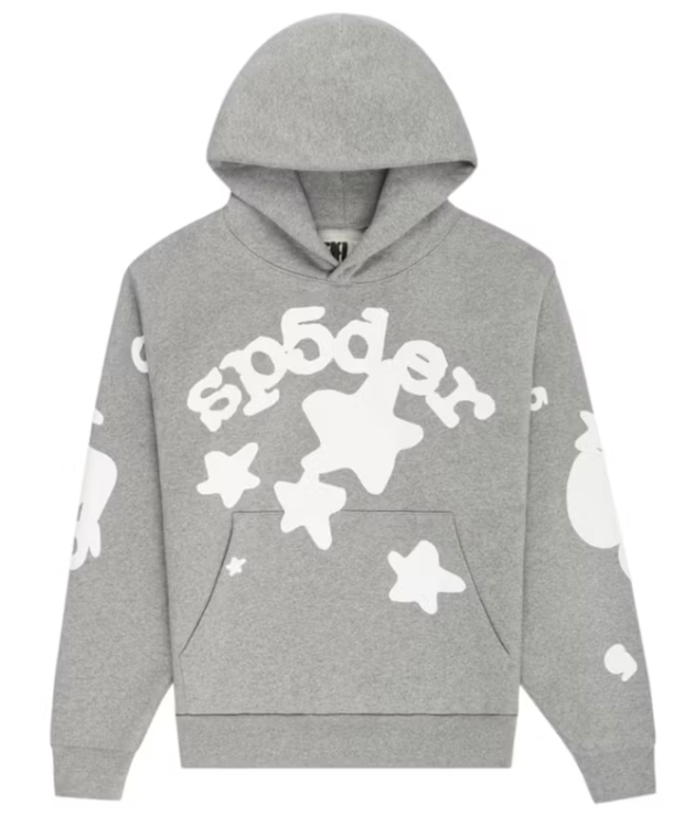 Sp5der Beluga Hoodie Dark Grey Heather