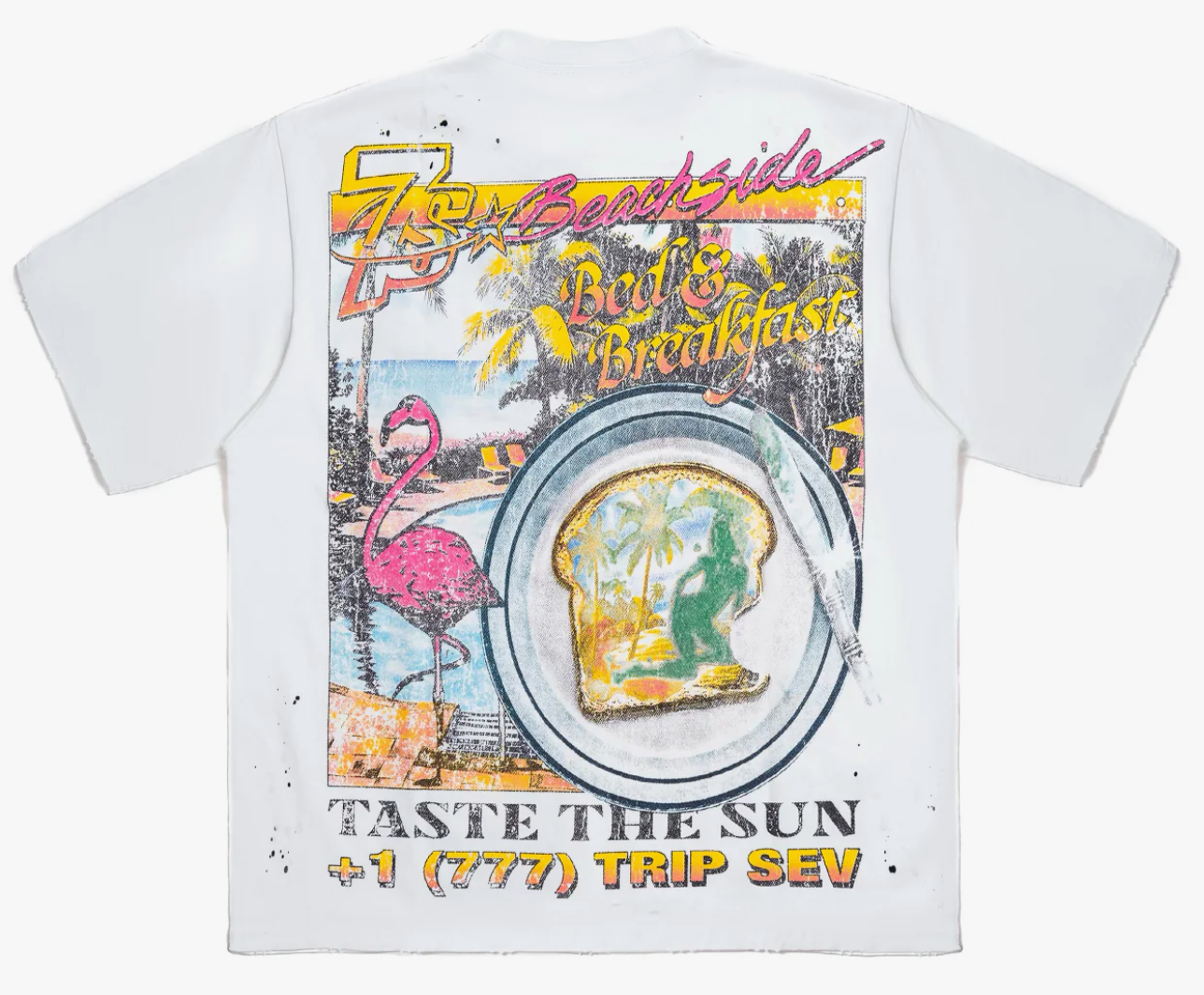 Triple Sevens Weekender Tee White