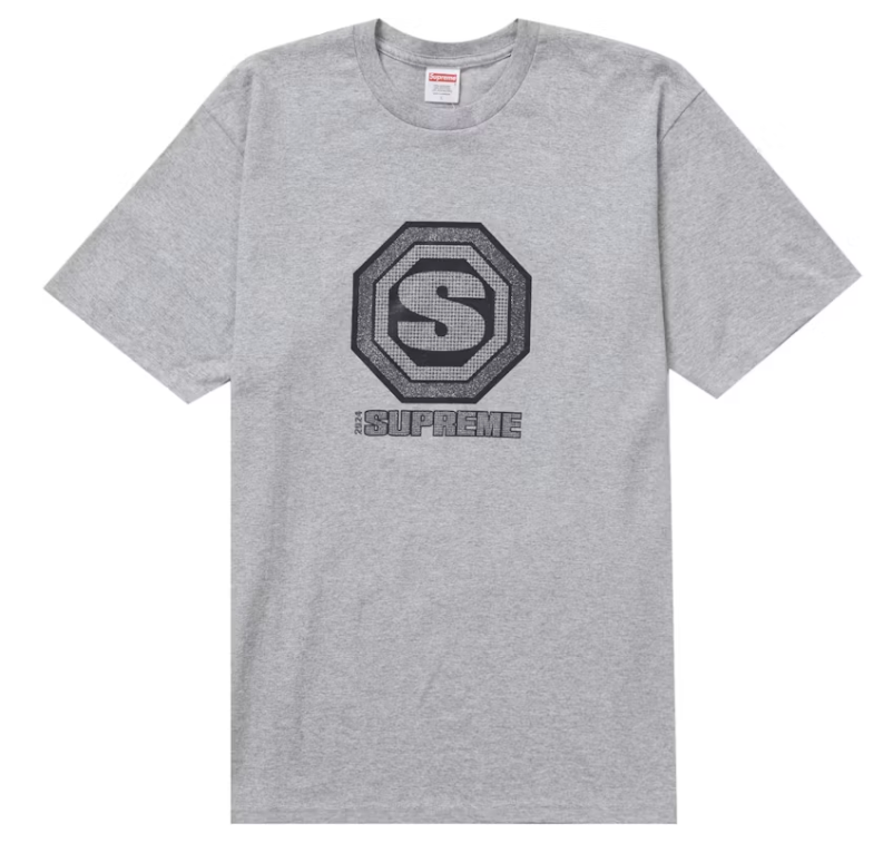 Supreme Blockbuster Tee Heather Grey