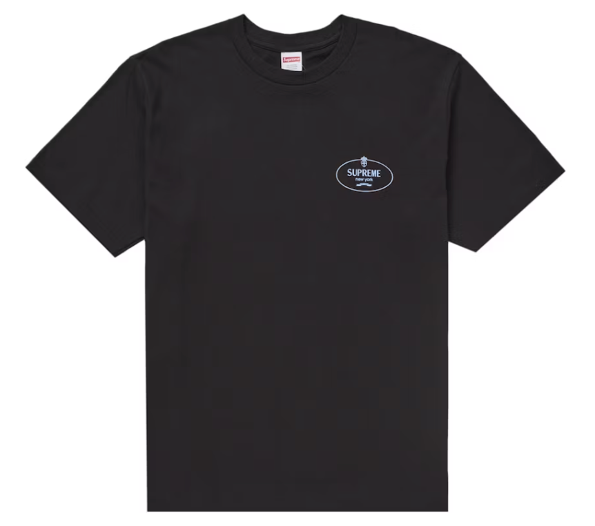 Supreme Crest Tee (FW24) Black