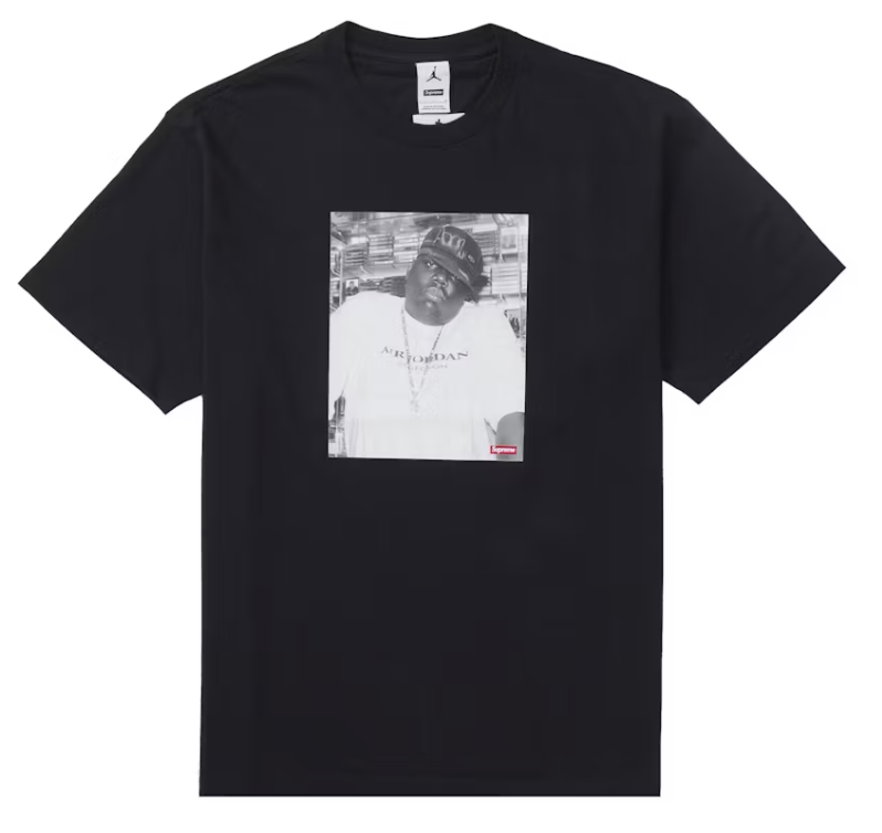 Supreme Jordan Biggie S/S Top Black