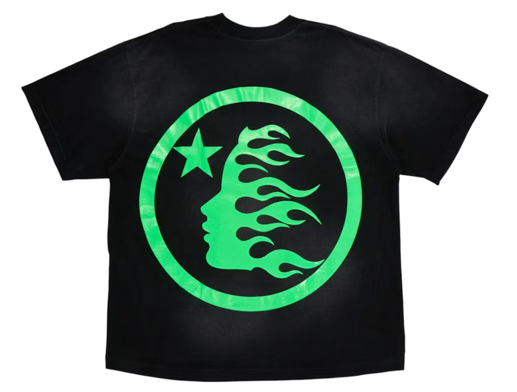 Hellstar Classic Tee (Gel Print) Green Black