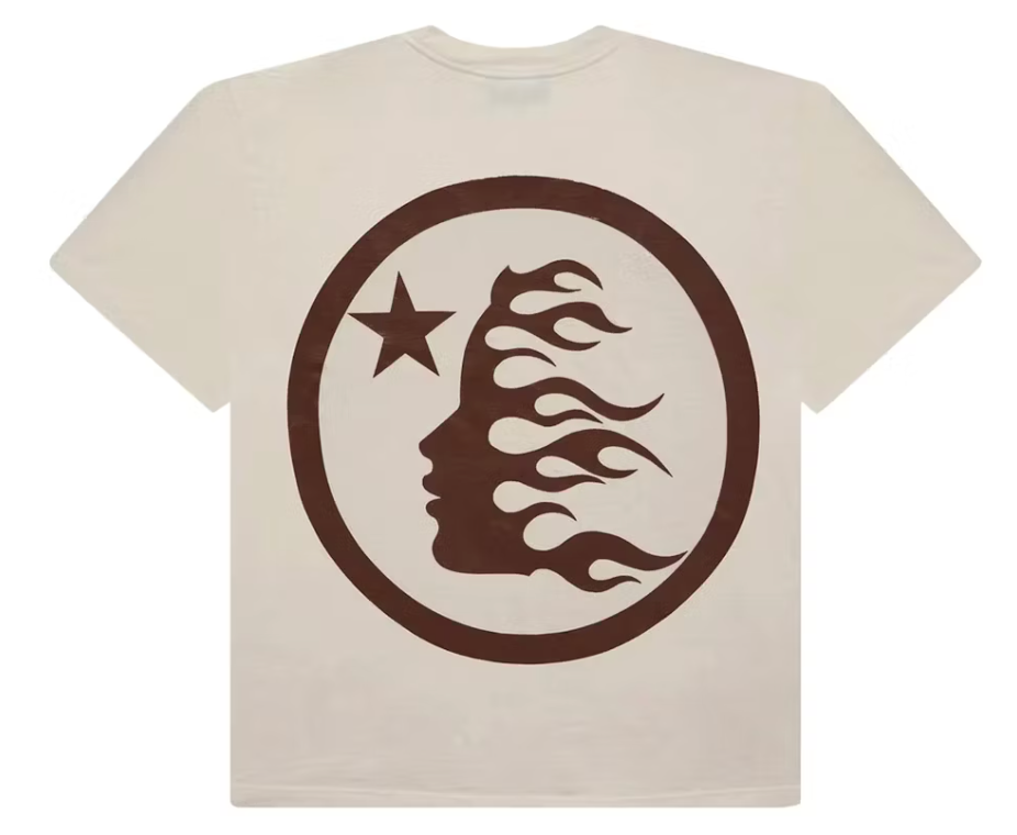 Hellstar Classic Tee (Gel Print) Brown White