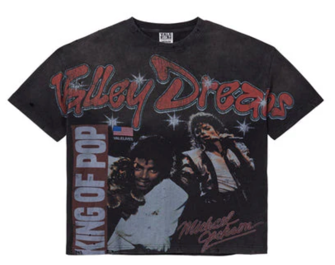 VALE Michael Jackson Billie Tee Black