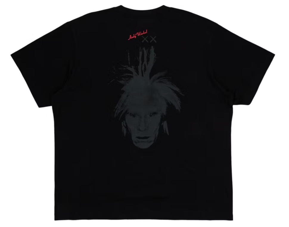 KAWS x Warhol Graphic Tee Black XX Tee