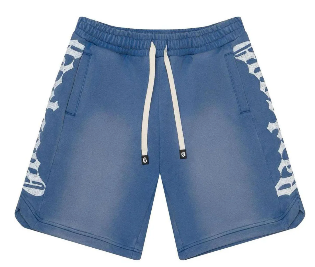 Godspeed Courtside Shorts Blue Tie Dye