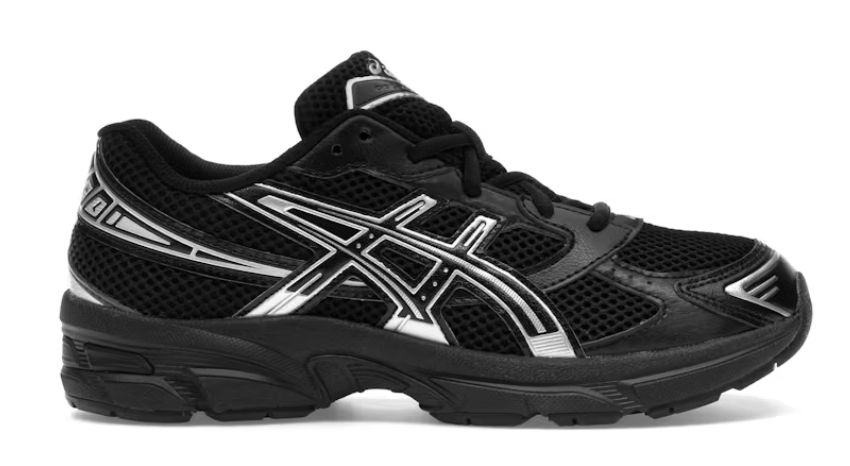 ASICS Gel-1130 Black Pure Silver (GS)