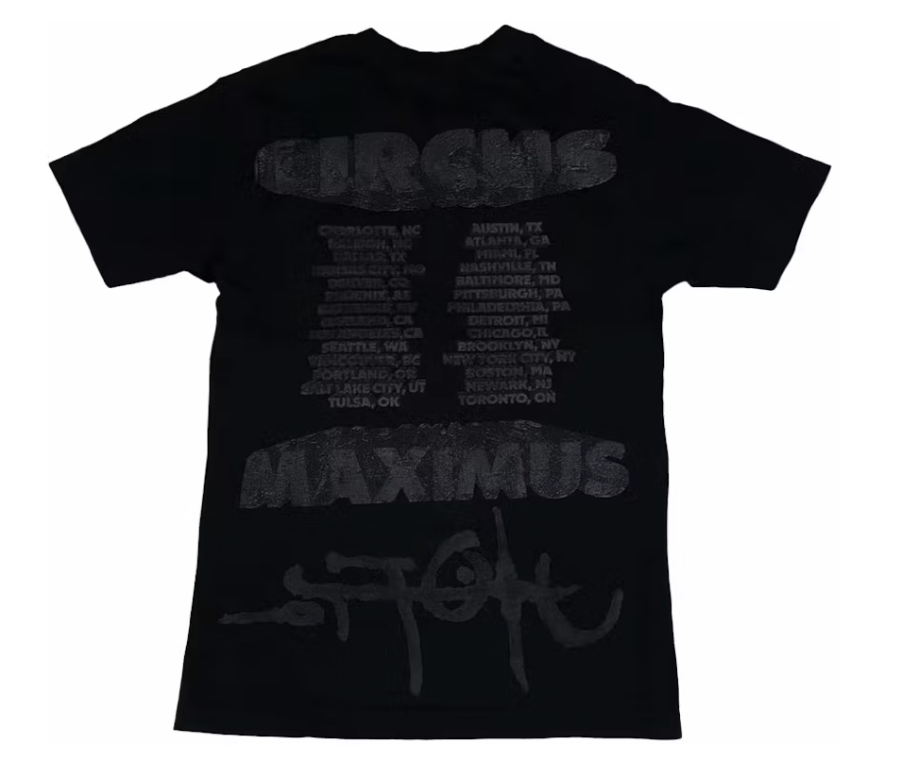Travis Scott Utopia Circus Maximus Tour Tee Hyena