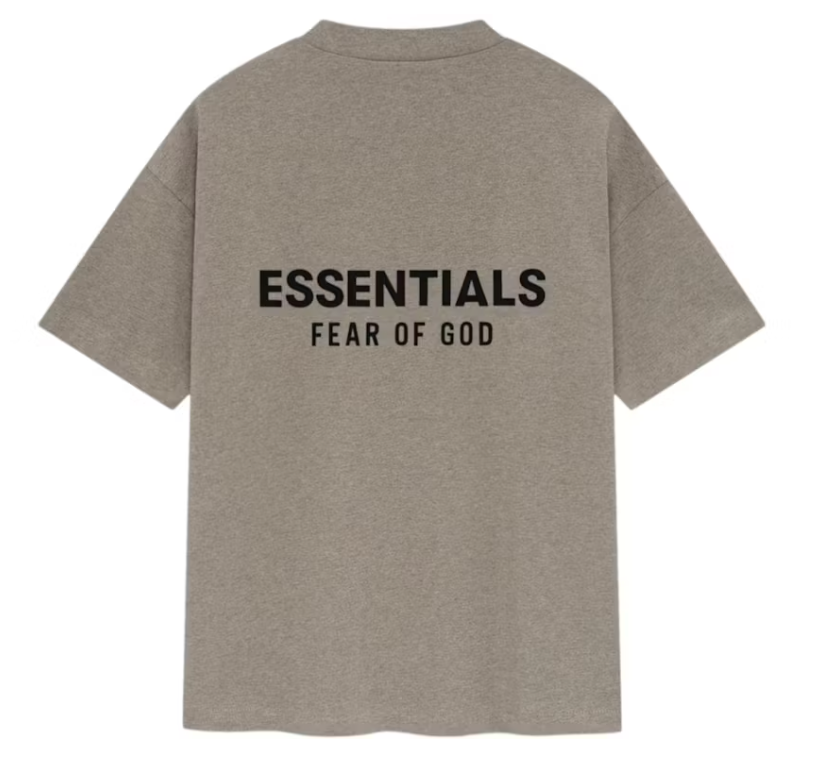 Fear of God Essentials Jersey Tee Heather Grey