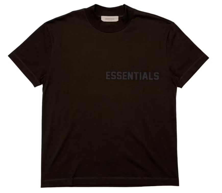 Fear of God Essentials Jersey Tee Off Black