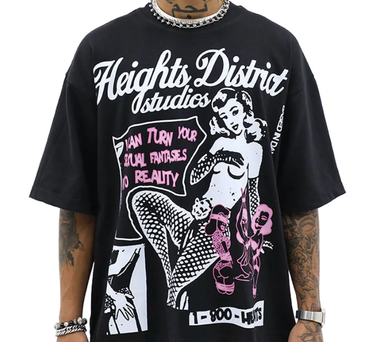 Heights District Sexual Fantasy Tee Black