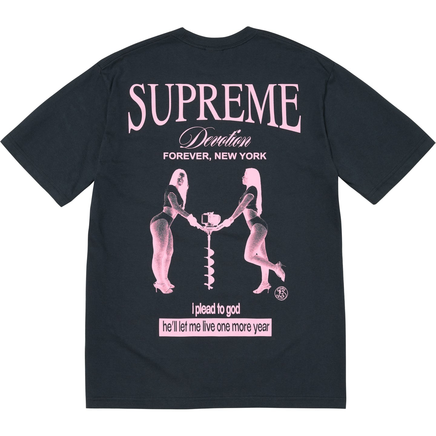 Supreme Devotion Tee Navy