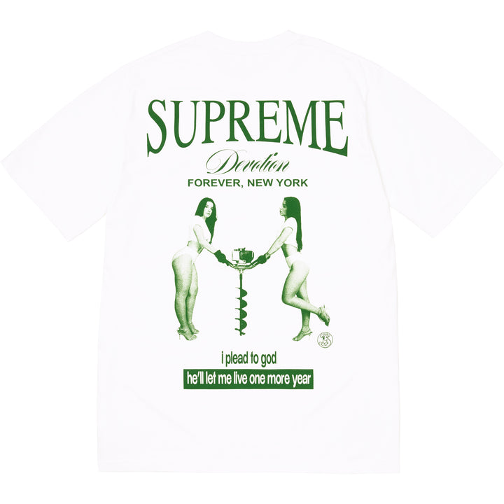 Supreme Devotion Tee White