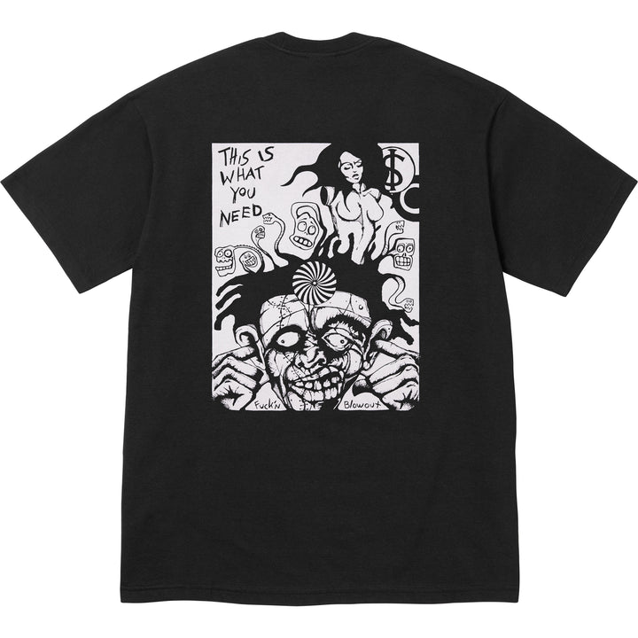 Supreme Blowout Tee Black