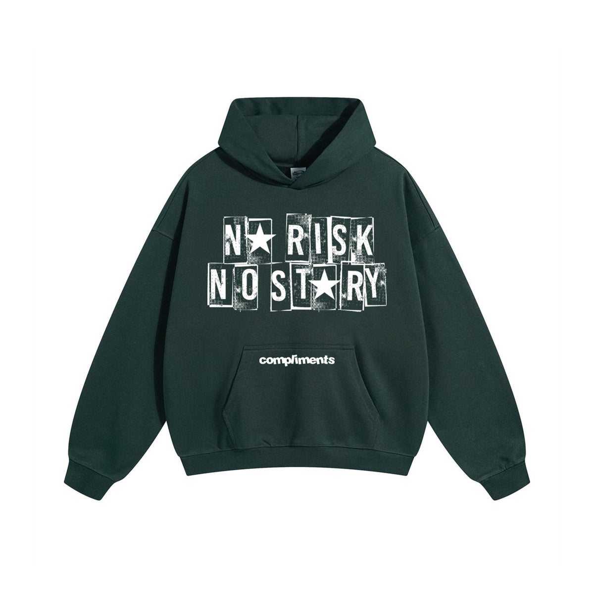Compliments No Risk No Story Hoodie