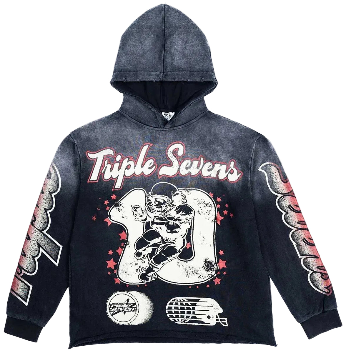 Triple Sevens All Star Hoodie Black