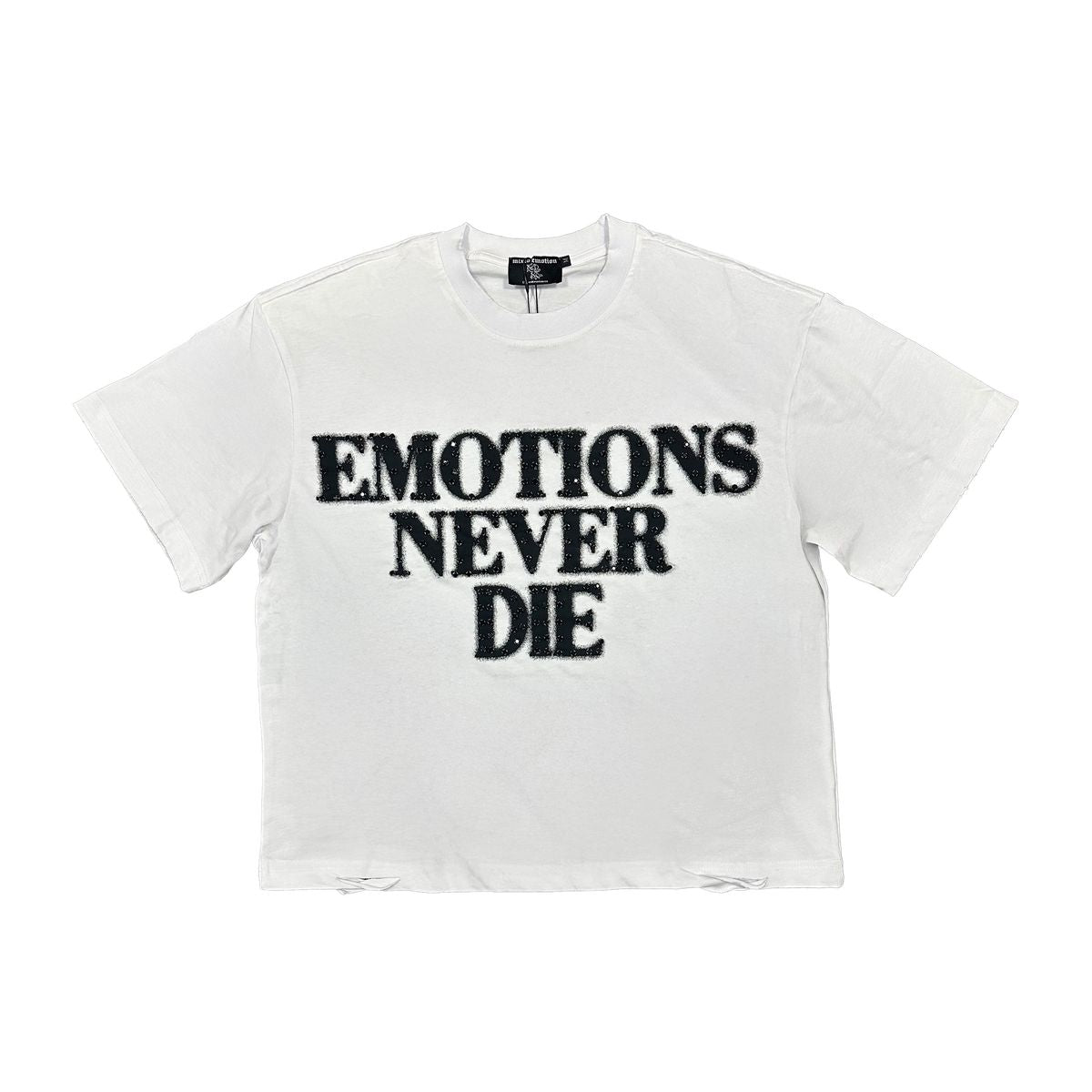 Mixed Emotion Black END Tee White