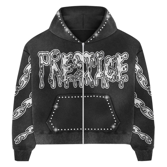 Prestige Co. Drippy Hoodie Black