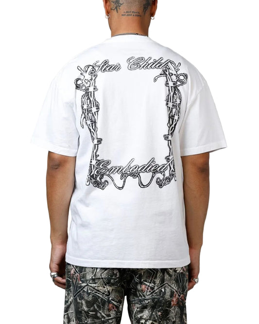 Loiter Earth Angel Tee White