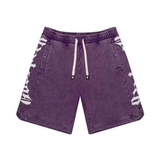 Godspeed Courtside Sweatshorts Grape Wash
